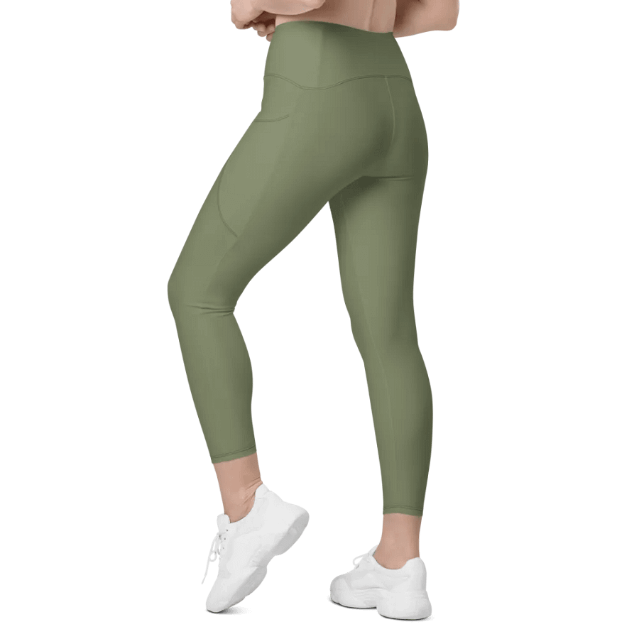 Garden green Leggings with Pockets product image (6)