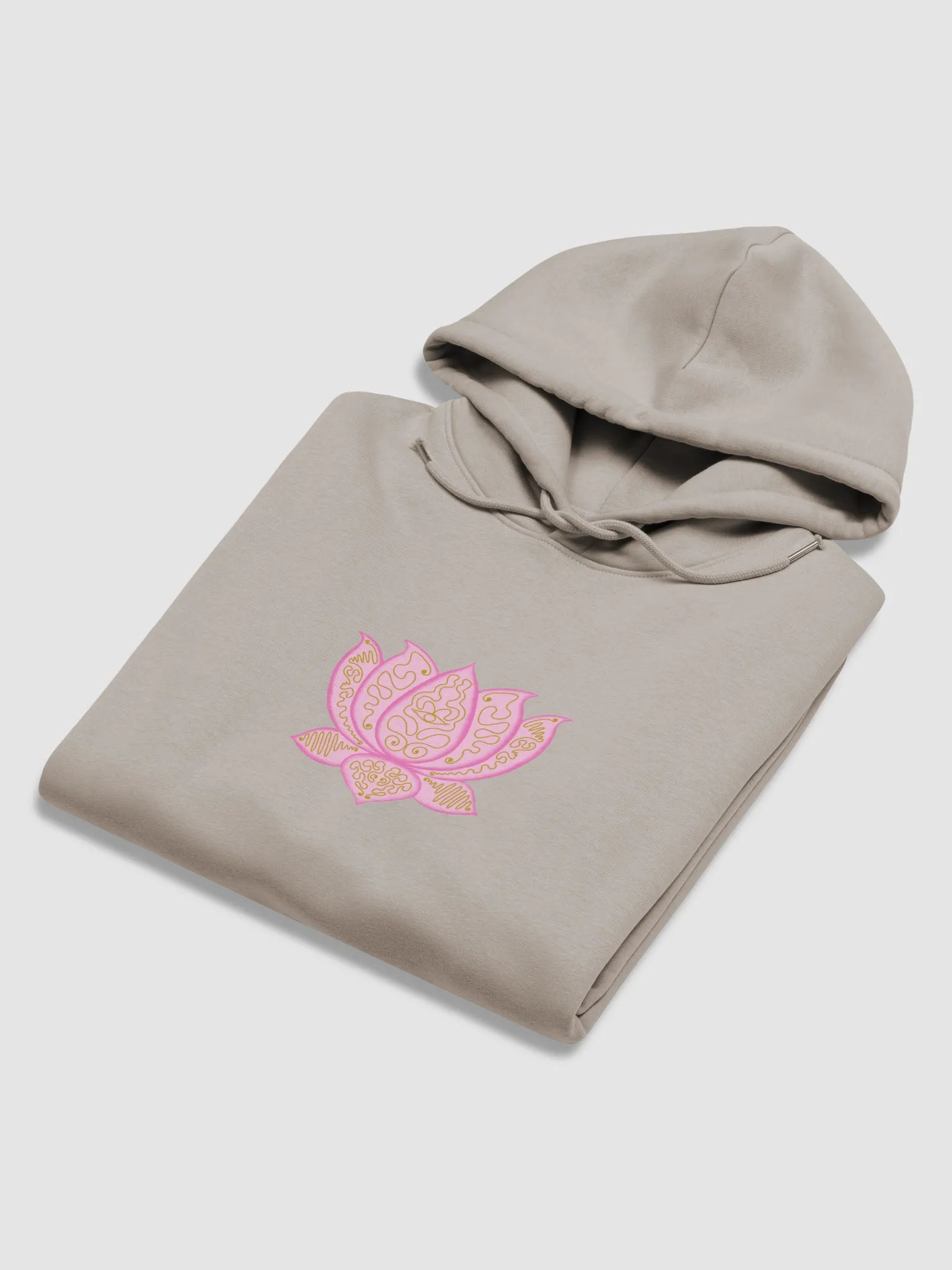 Golden Lotus Eye Eco Hoodie product image (6)