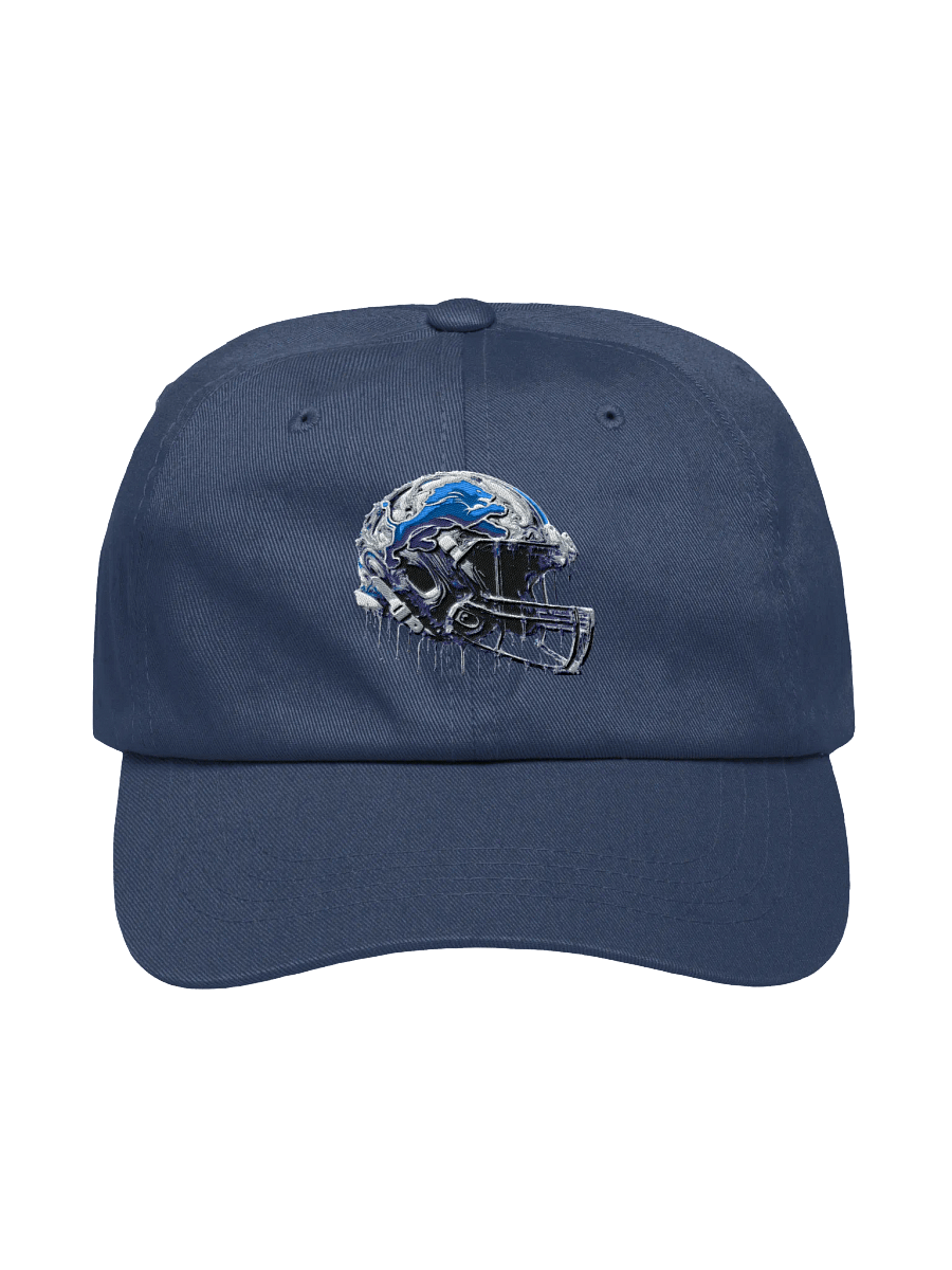 Frozen Lion Football Helmet Dad Hat product image (3)