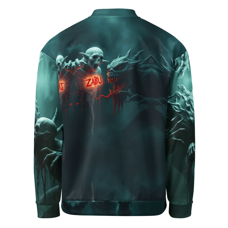 Ethereal Phantoms All-Over Bomber Jacket product image (2)