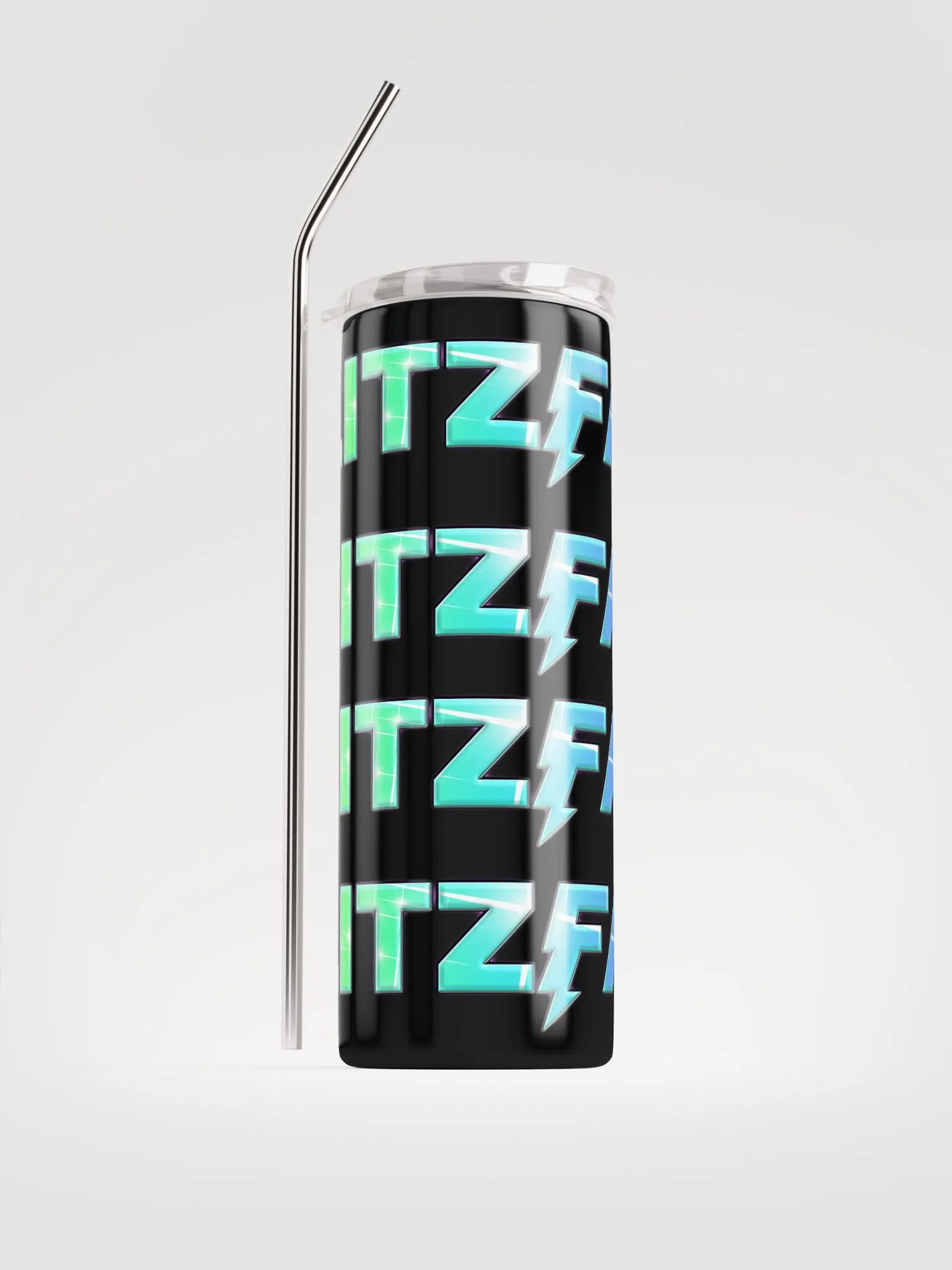 Black tumbler BFam logo product image (1)
