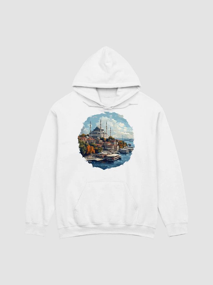 Istanbul Chill Hoodie – Bosphorus & Mosque Vibes product image (2)