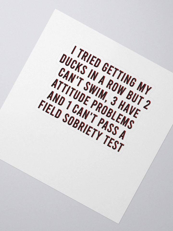 Ducks - Sticker product image (4)