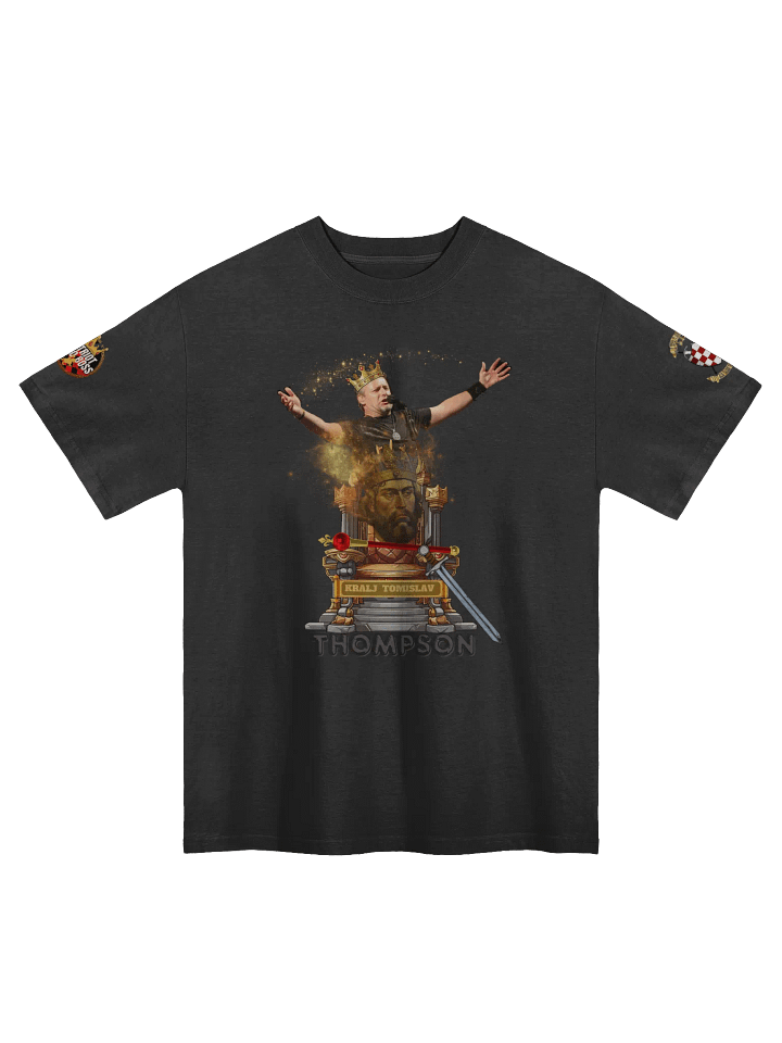 Royal Heritage Checkered Shield T-Shirt Thompson King Tomislav product image (1)
