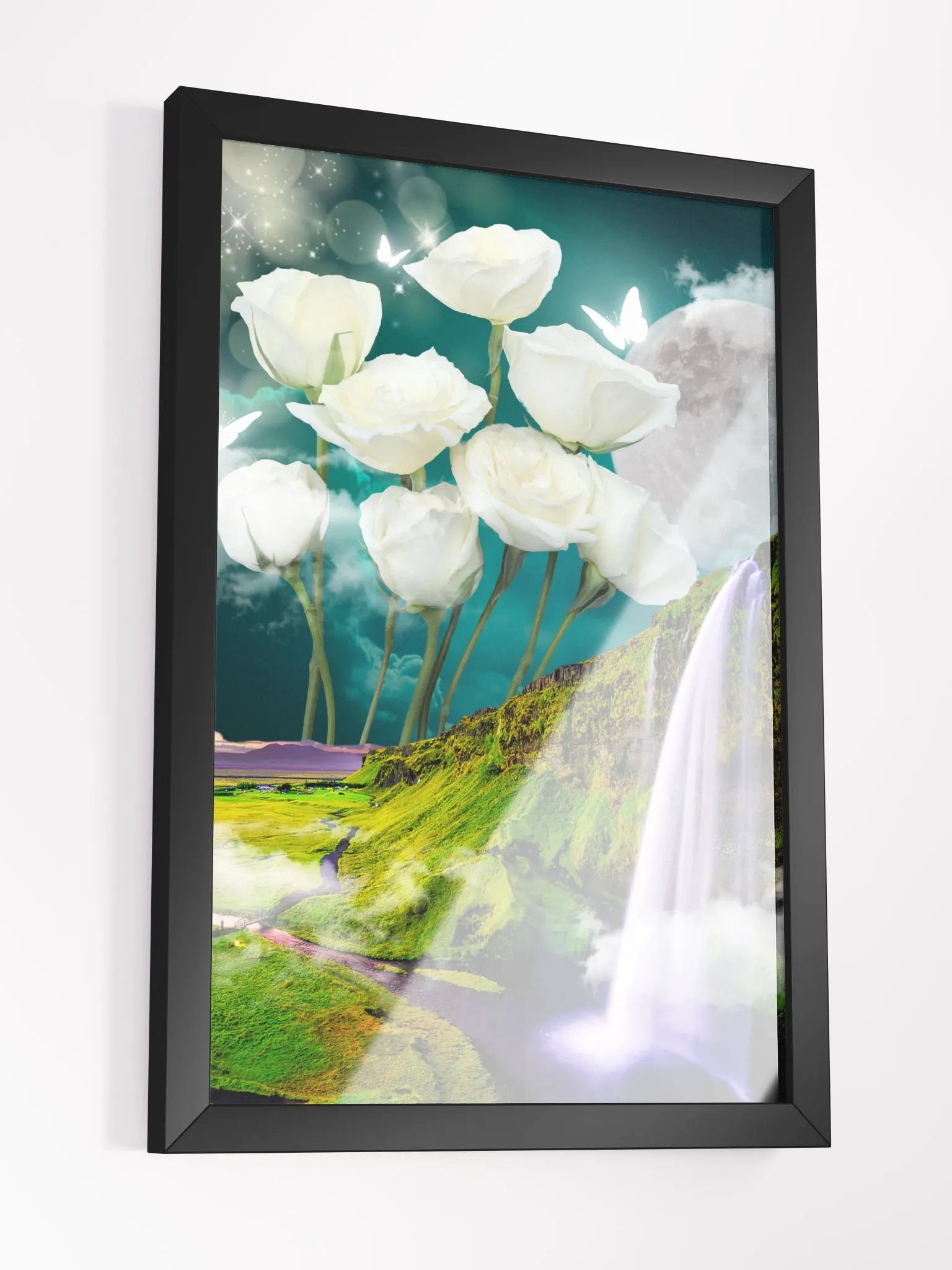 Glowing Fantasy Mountain Side product image (6)