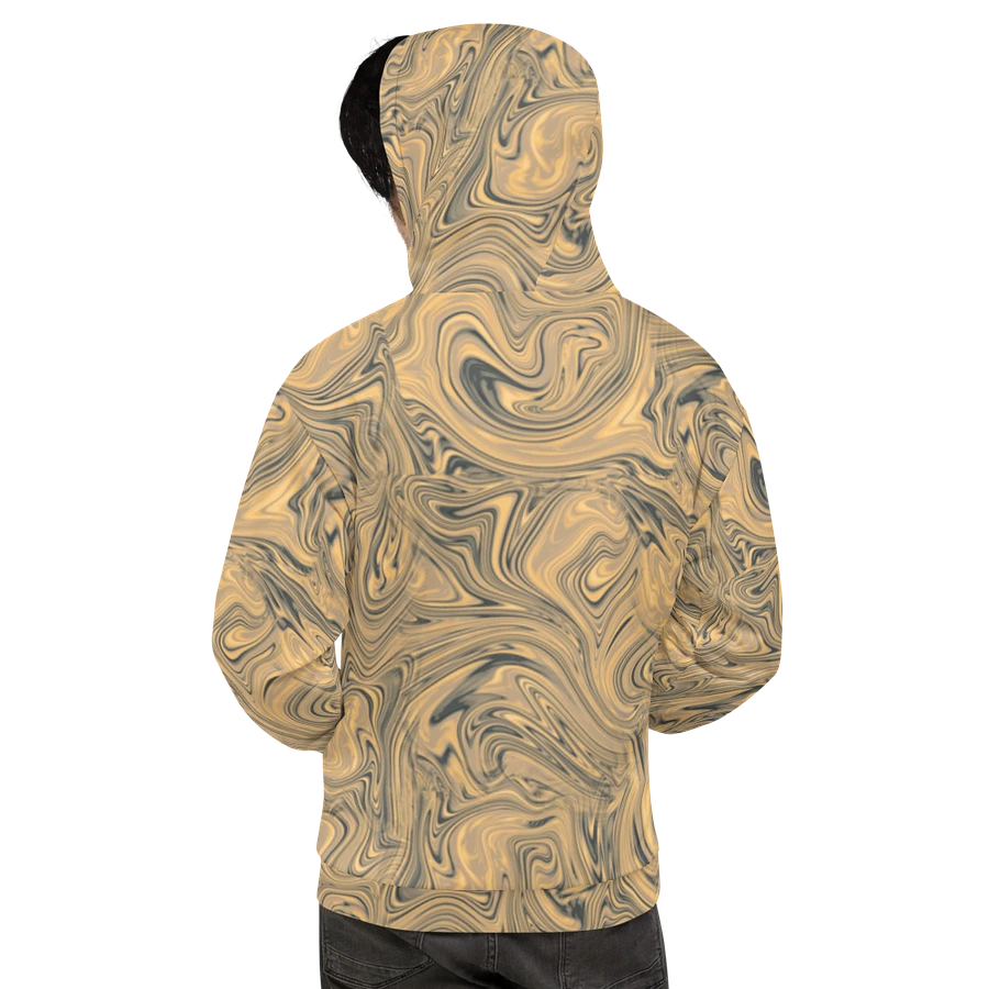 Gold smoke hoodie product image (4)