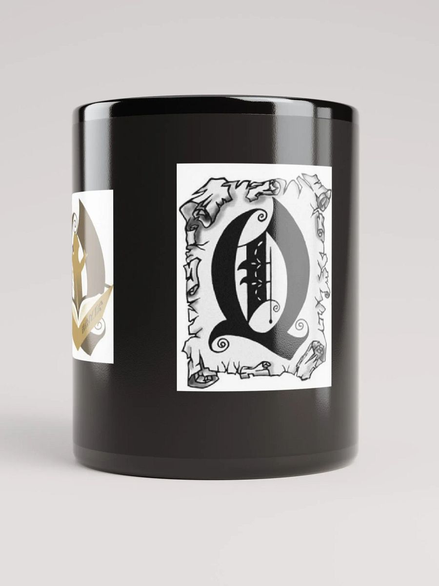 Black Cup with 3 Q product image (9)
