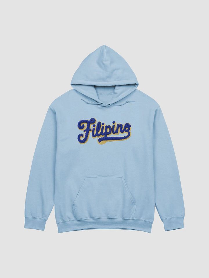 Filipino Braided Blue Hoodie product image (4)