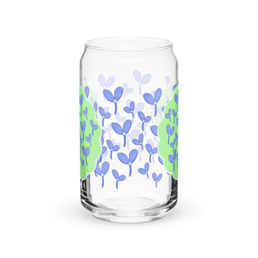 Blue Bulbed Samaras Glass product image (8)