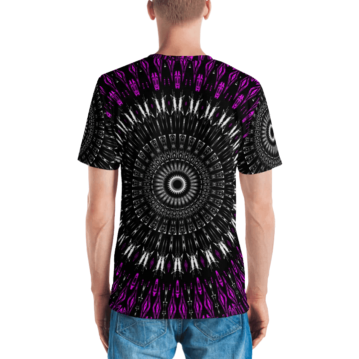 Abstract Mandala Men's Crew Neck T Shirt product image (2)