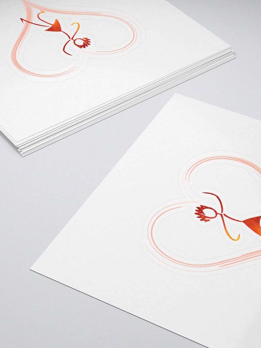 Heartfelt Dancer Kiss Cut Stickers product image (14)