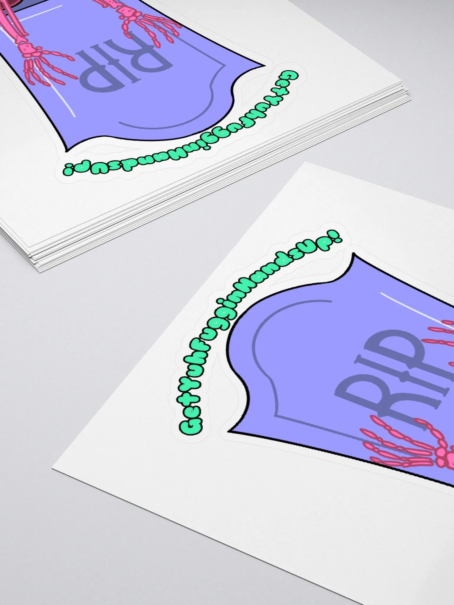 Get Yuh Hands Up Sticker product image (4)
