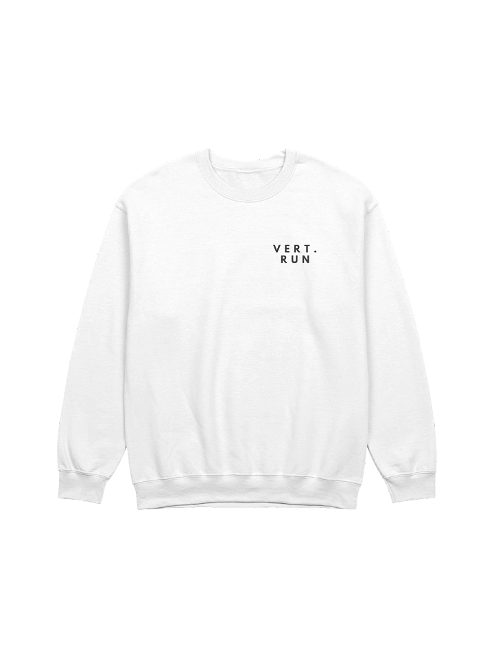 Vert.run Sweatshirt (White) product image (1)