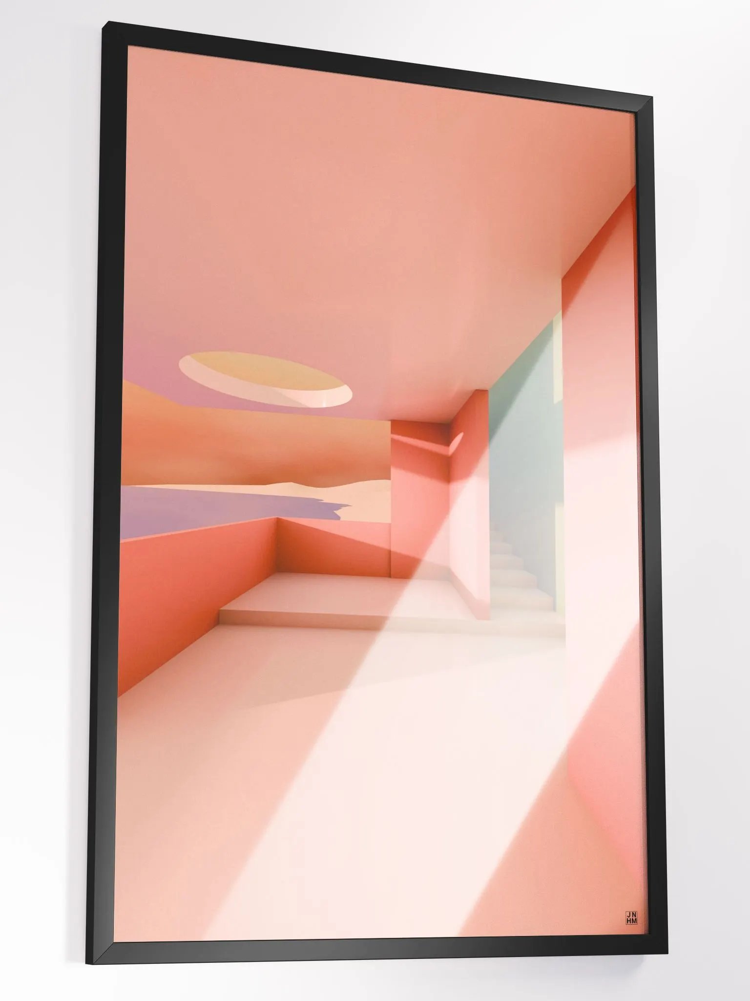 Architectural Landscape - Summer Pastel 01 24"x36" product image (4)