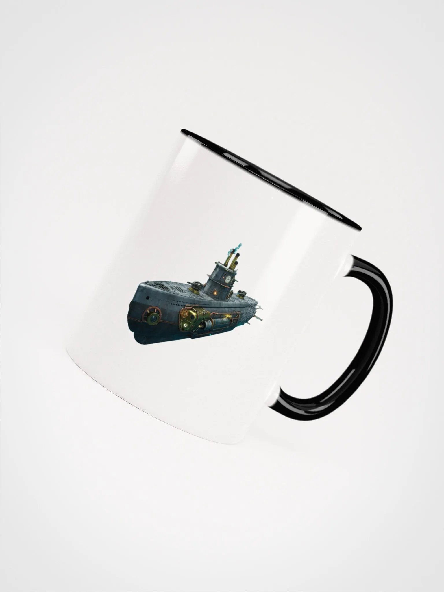 Steampunk Submarine Ceramic Mug product image (4)