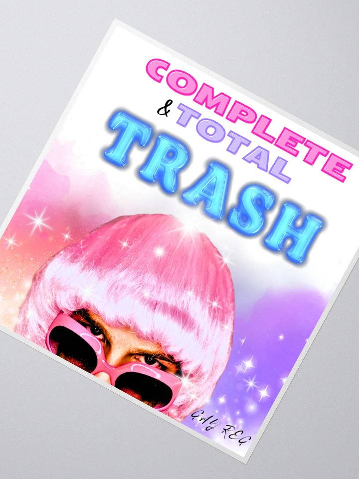 Gay Reg - Complete & Total Trash - Sticker product image (5)