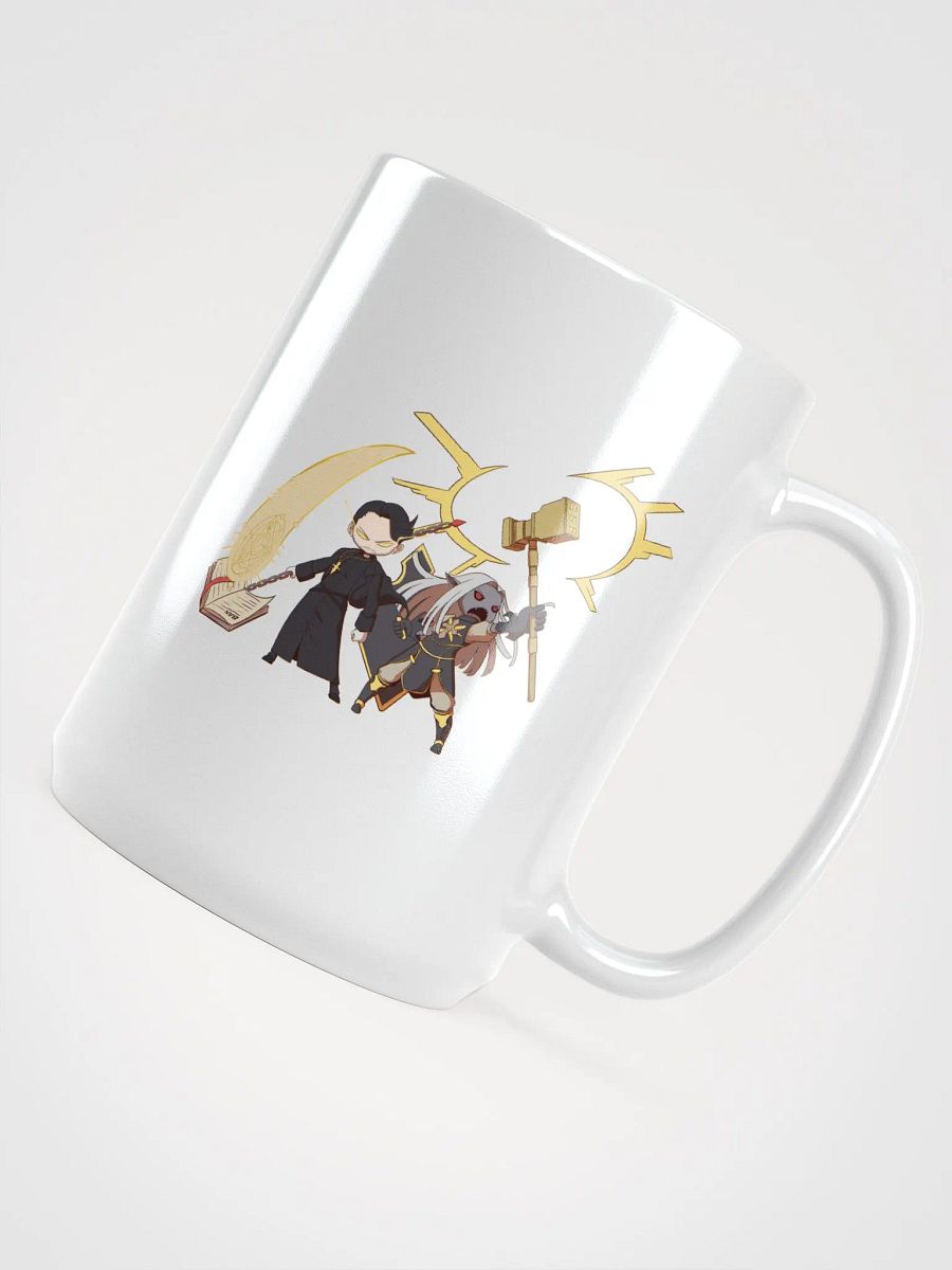 white mug b and V Chibi product image (4)