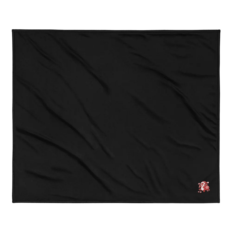 Santa Penguin Holiday Sherpa Blanket product image (2)