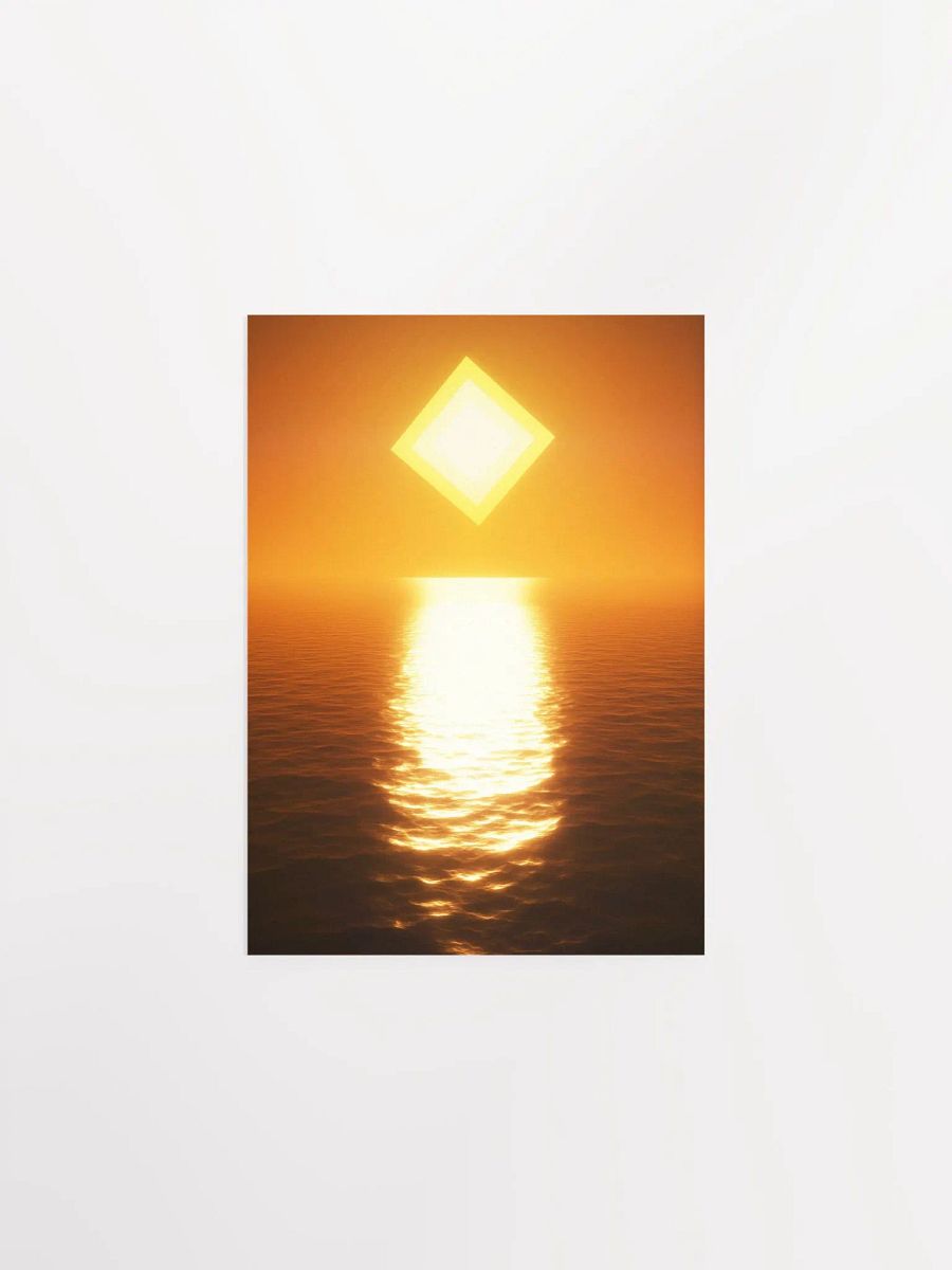 Ocean Matte Paper Poster product image (1)