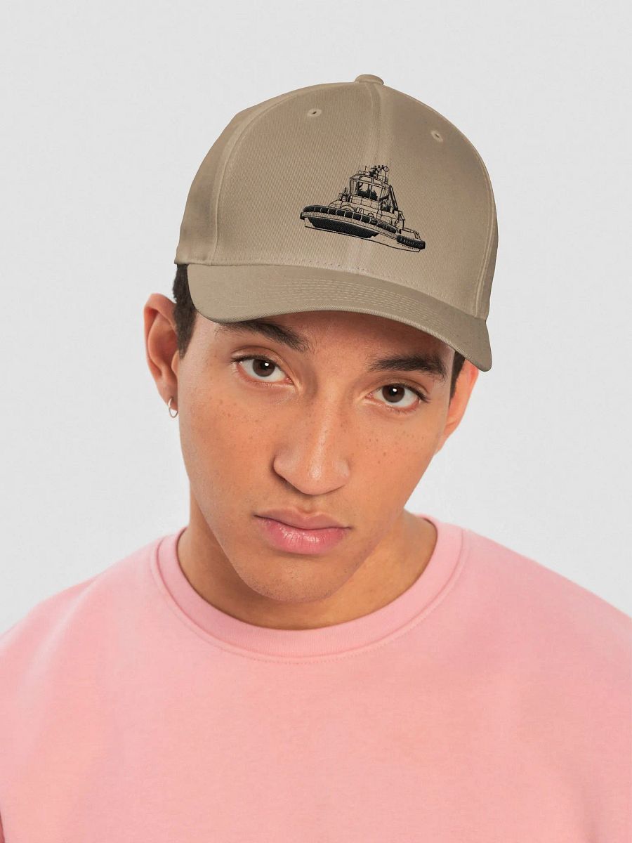 Black Athena tug Fitted Flexfit Cap product image (5)