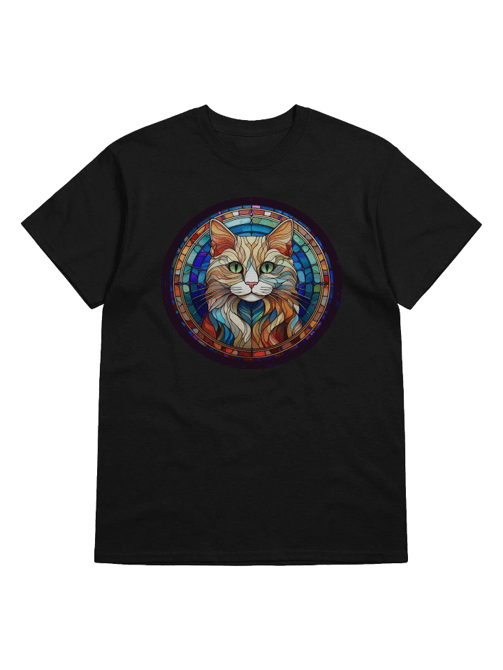 Mystical Cat Heavy-weight T-shirt product image (5)