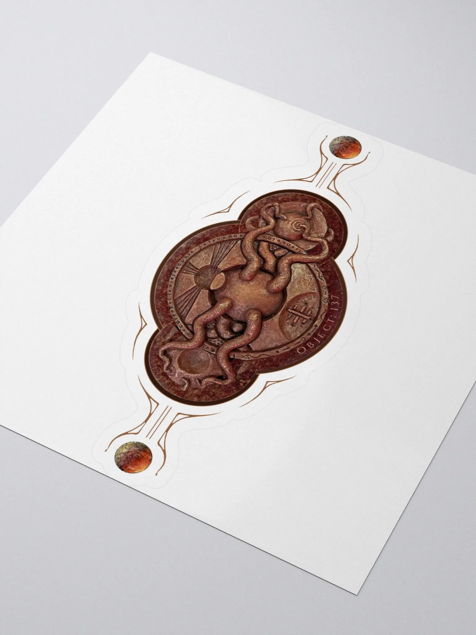 The Seal of Oedoria in sticker form product image (4)