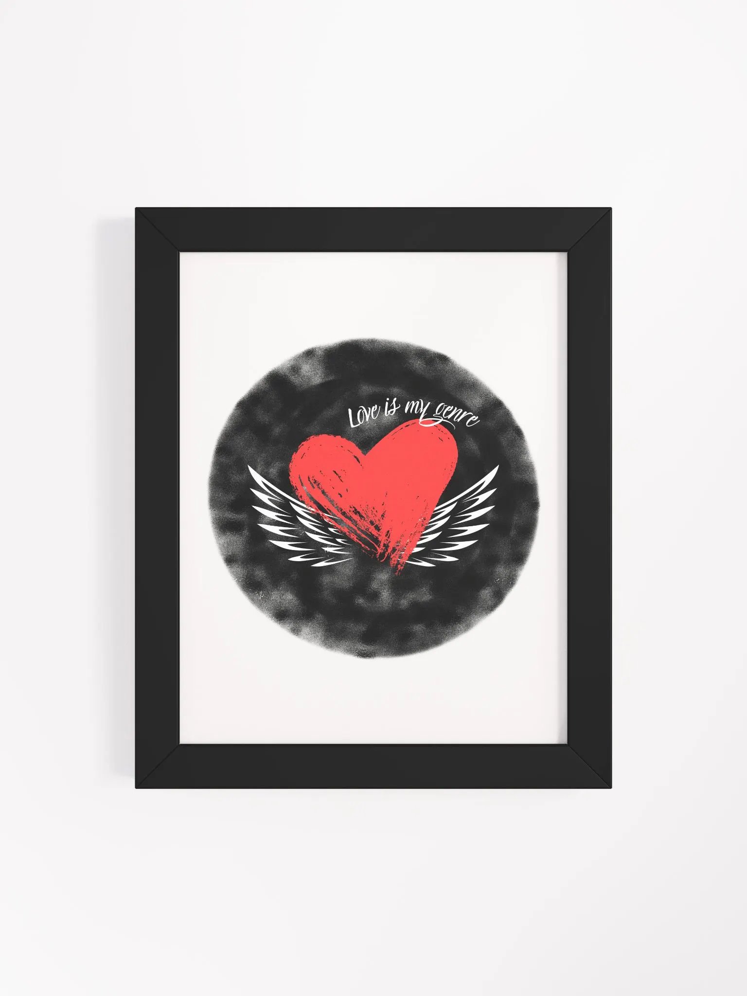 Love is my Genre Framed Poster product image (45)