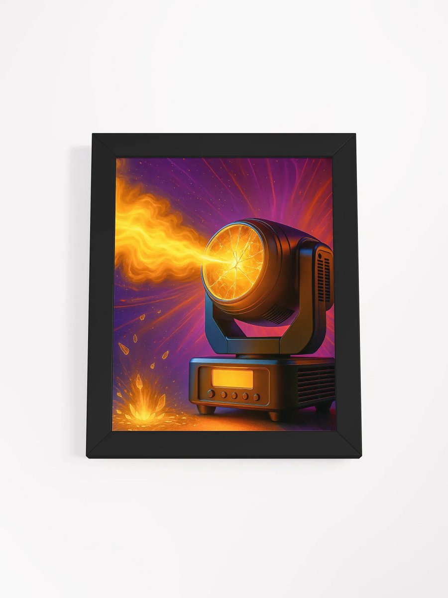 Theatrically Jerry: "Broken, Ethereal Illumination" Framed Fine Art Print product image (1)