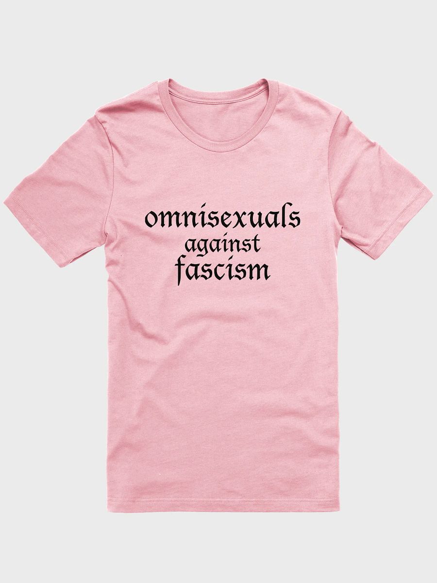 omnisexuals against fascism t-shirt product image (1)