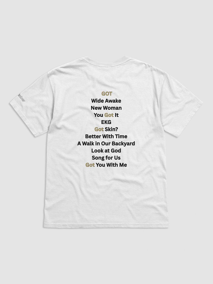 GOT Album Tee (white) product image (2)