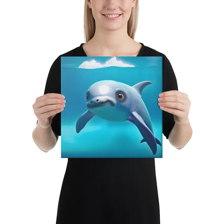 Endangered Species - Mexico - Vaquita Canvas Art product image (2)