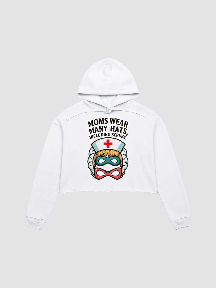 Cozy Chic: Bella+Canvas Fleece Crop Hoodie product image (2)