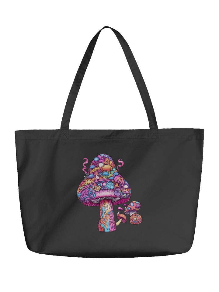 Magic Mushroom Cluster - Eco-conscious Organic Cotton Tote product image (1)