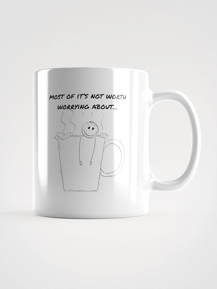 “Not Worth Worrying About” Mug product image (2)