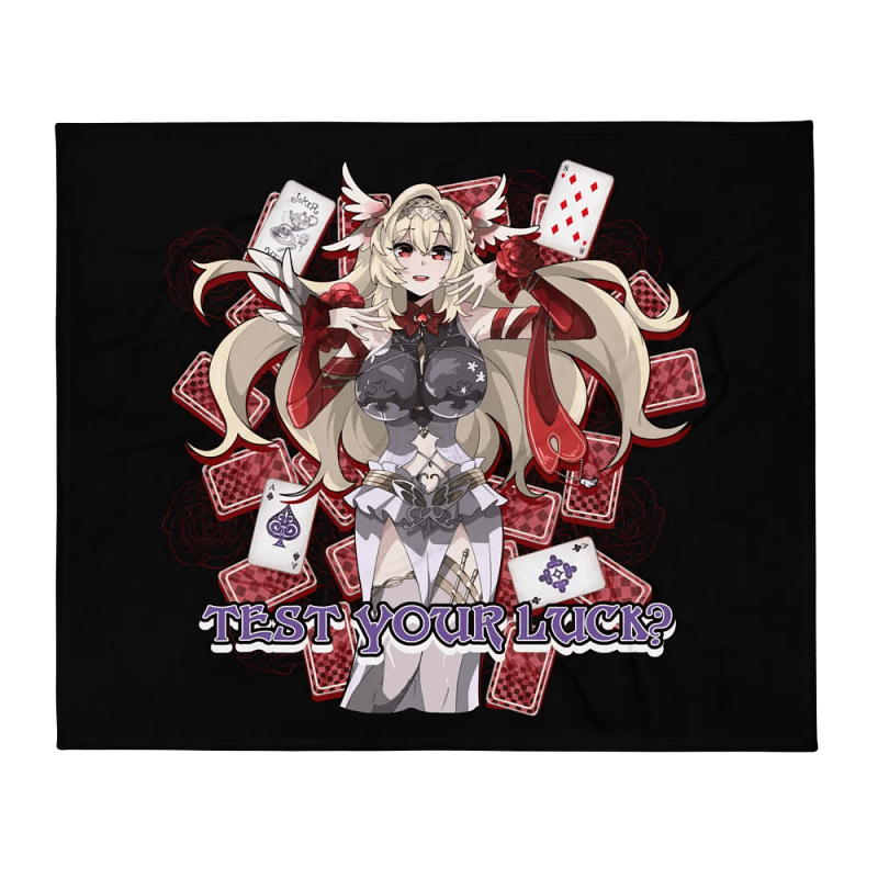 Lady Luck Plush Throw
