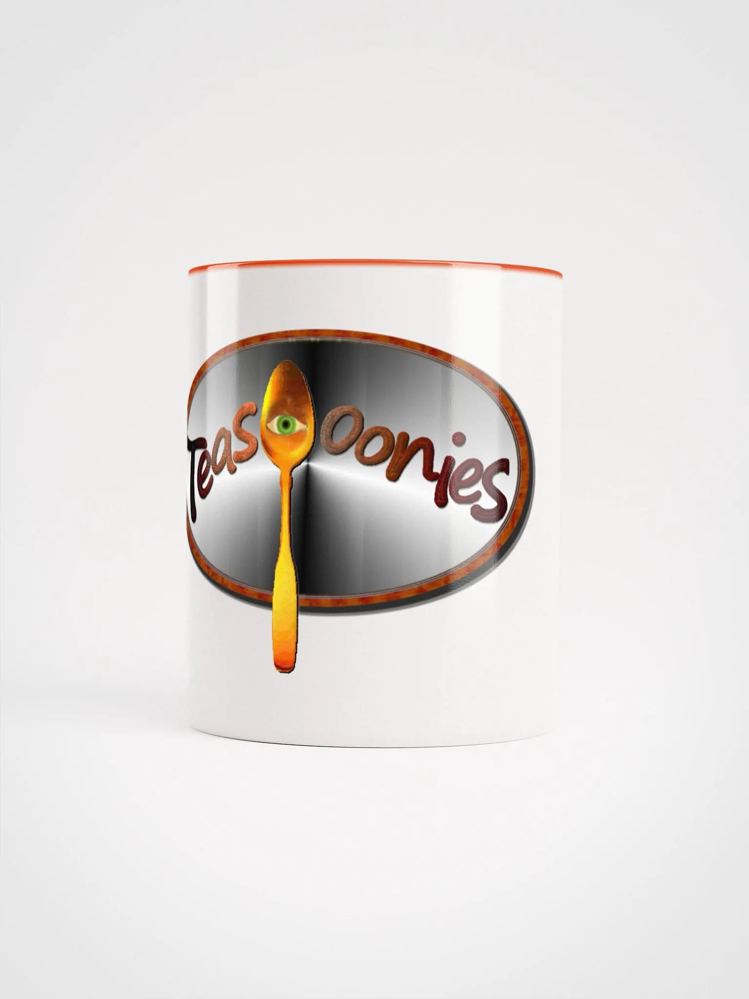 White and Orange Mug product image (5)