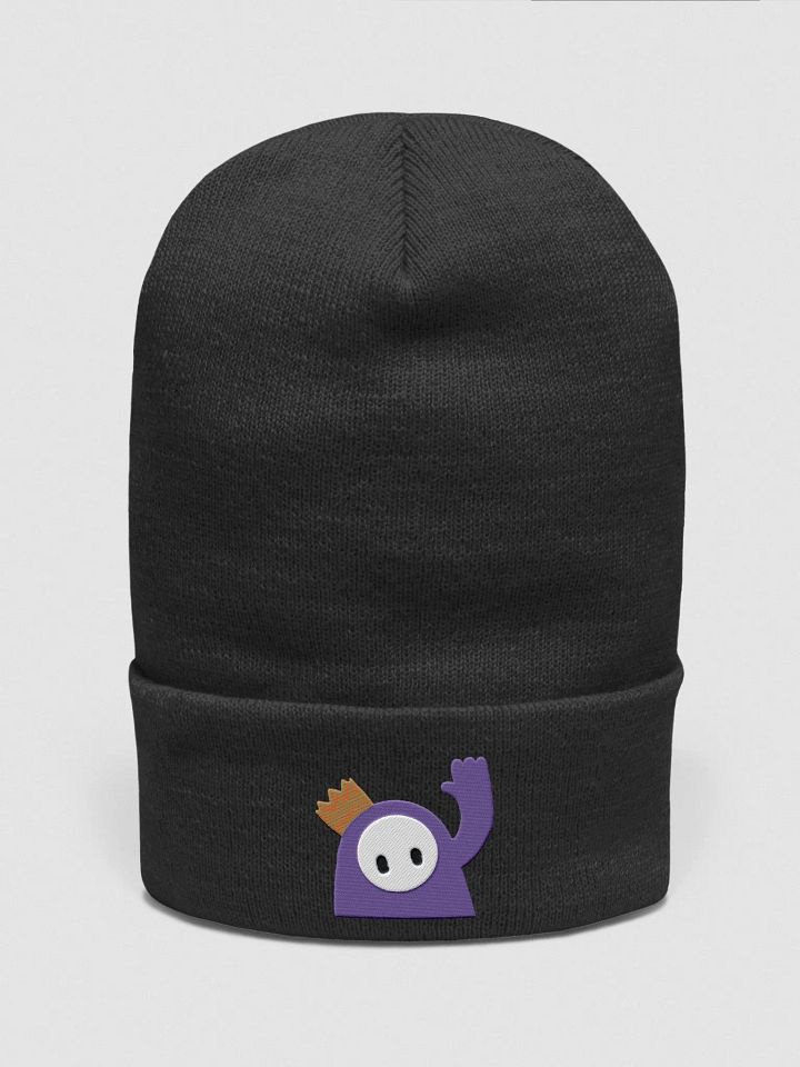 Royal Purple Crowned Beanie product image (9)
