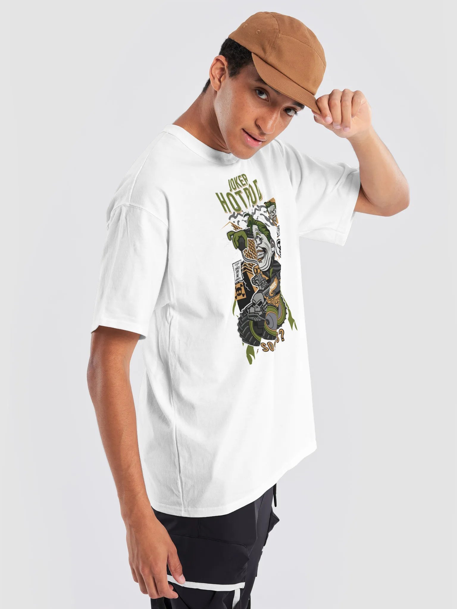 Joker Hotrod Men's Relaxed T-Shirt by Champion® product image (17)