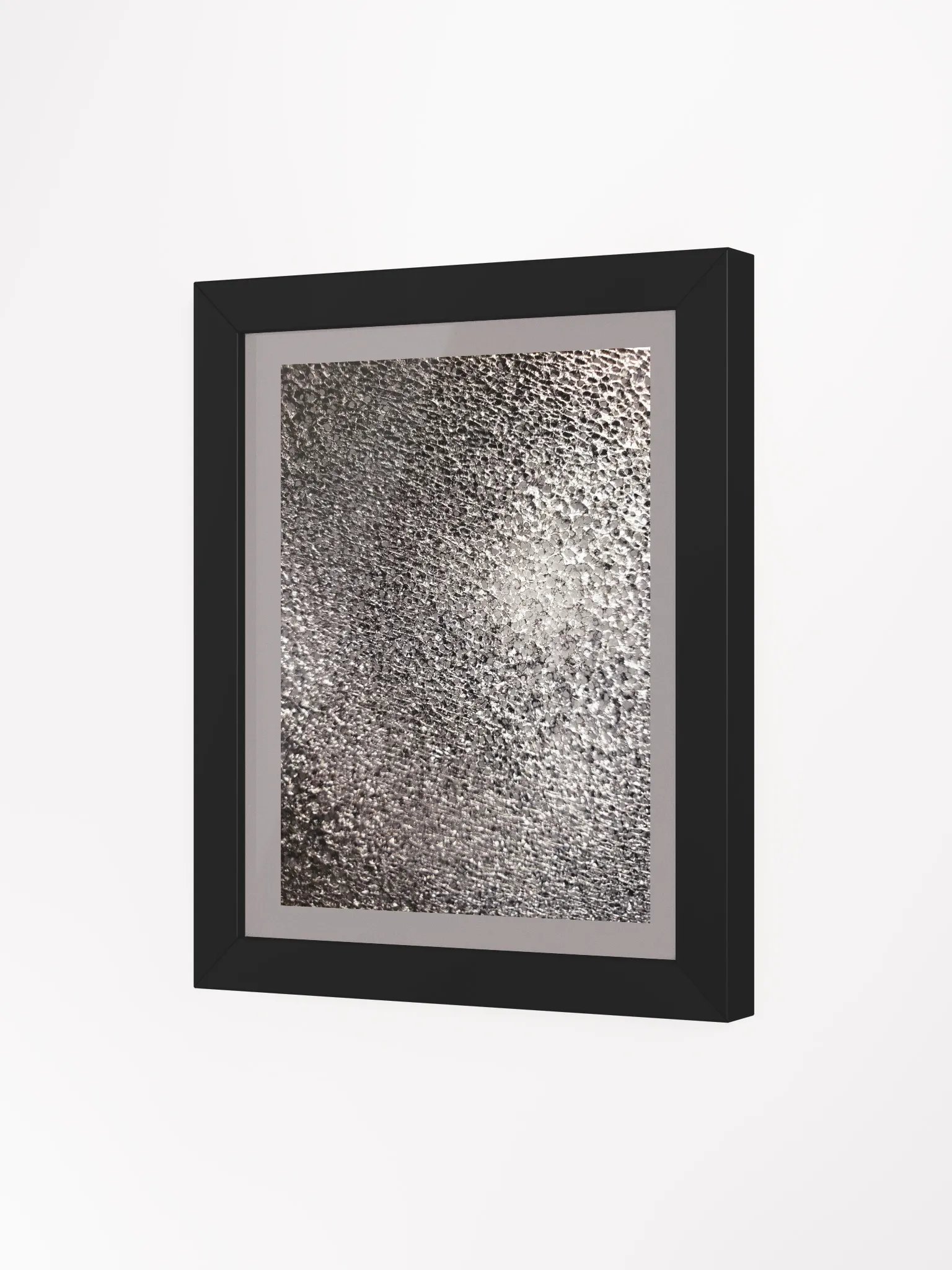 Shimmering Pebble Reflections Framed Poster product image (18)