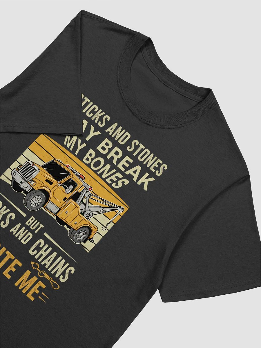 Funny Tow Truck T-Shirt – Hooks and Chains Excite Me – Tow Operator Gift product image (7)