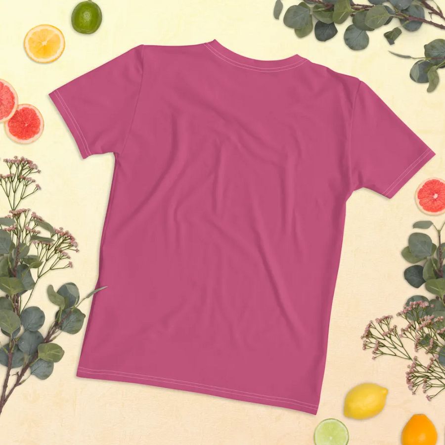 Plain Muted Blush Pink True Summer Women's Crewneck Polyester Heavyweight Premium T-Shirt by Treasure Pie product image (11)