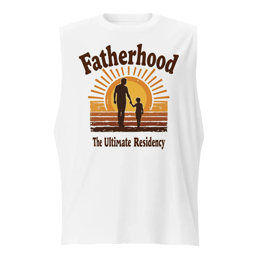 Radiant Fatherhood Sunset Muscle Tank product image (1)