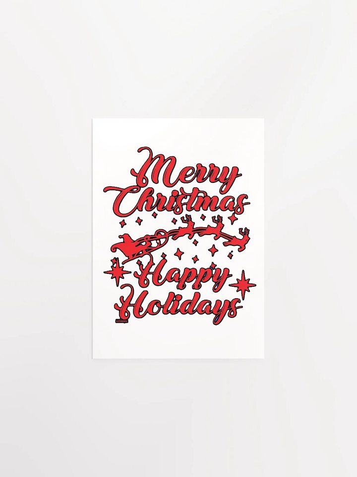 MERRY CHRISTMAS HAPPY HOLIDAYS product image (2)