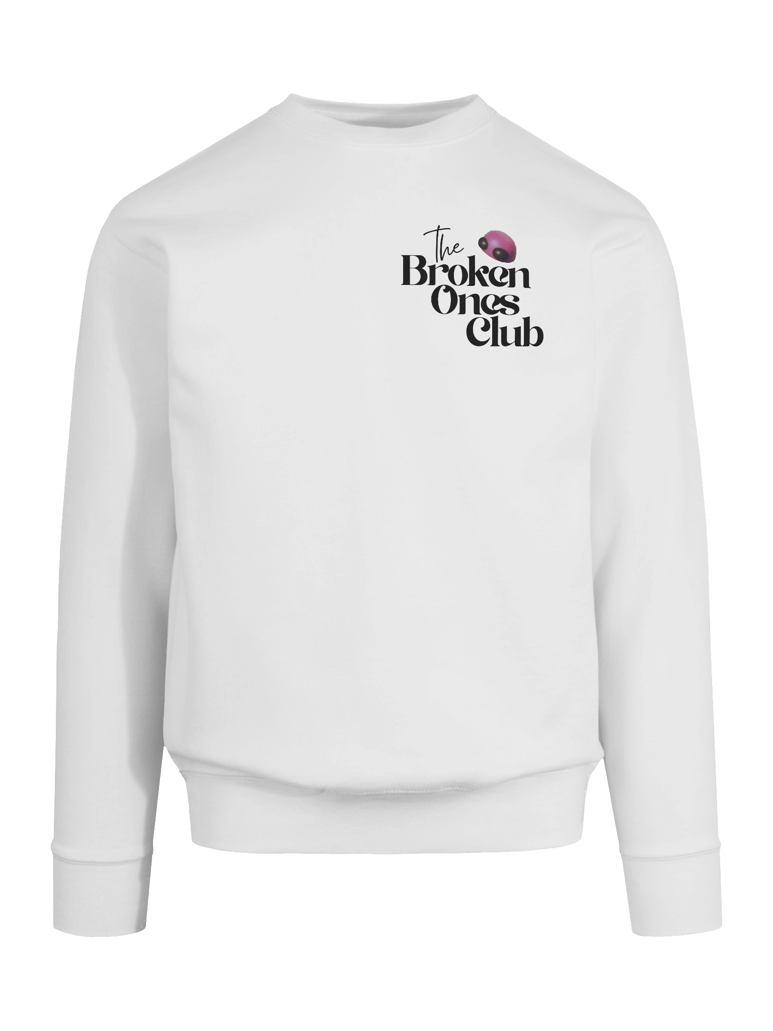 Broken Ones Club Crewneck Sweatshirt - Black product image (51)