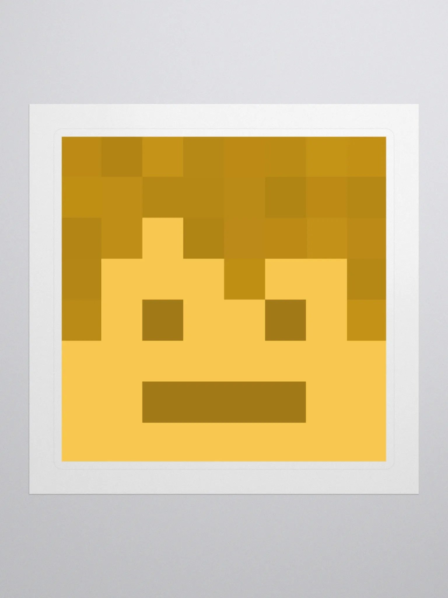Golden UnderMyCap Sticker product image (3)
