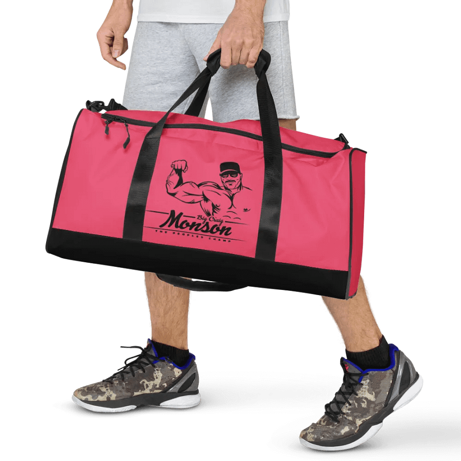 Big Craig Monson The Peoples Champ Duffle Bag product image (10)
