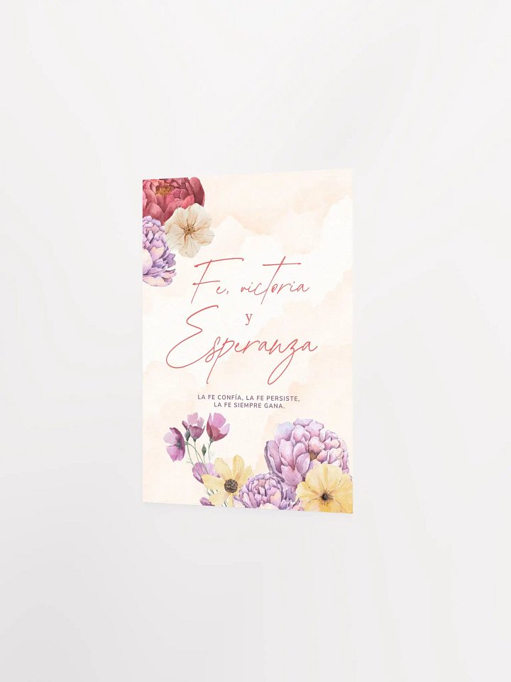 Fe, Victoria y Esperanza Poster product image (7)