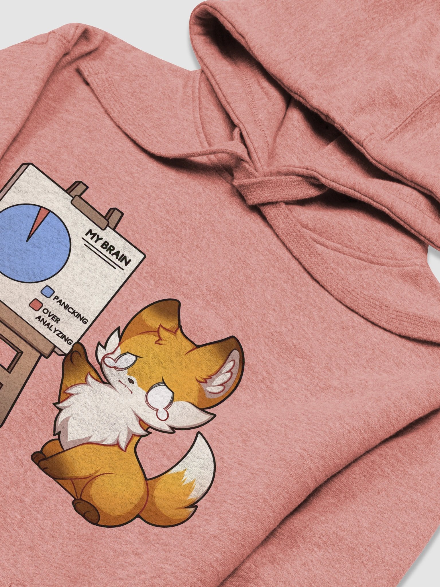 Anxious Fox Hoodie product image (3)