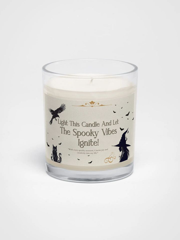 Haloween Spooky Affirmation Candle product image (1)