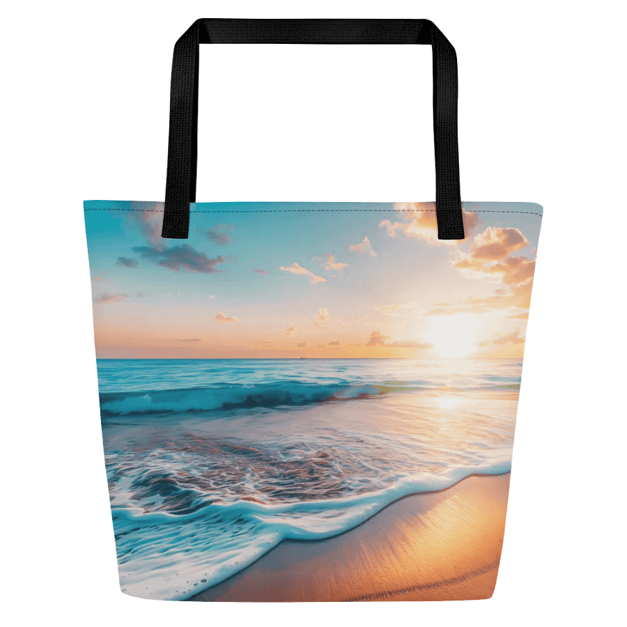 Ocean Waves Tote Bag product image (3)